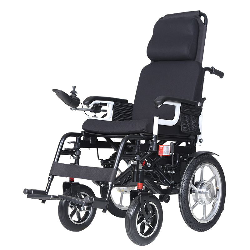 DLY-806 Easy Operation Comfortable Simple Electric Folding Wheelchair No Lying